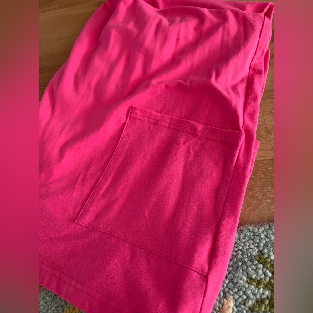 Bright Pink Racerback Cover Up - Picture 3 of 3